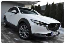 Mazda CX-30 150KM BIAŁA PERŁA, 1-WŁAŚCICIEL, fabryczny lakier, pełny serwis