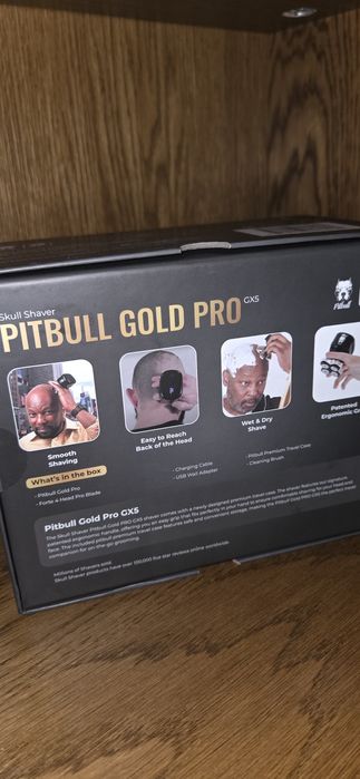 ЕлектроБритва PitBuLL Gold Pro  для гоління   голови/Лиця