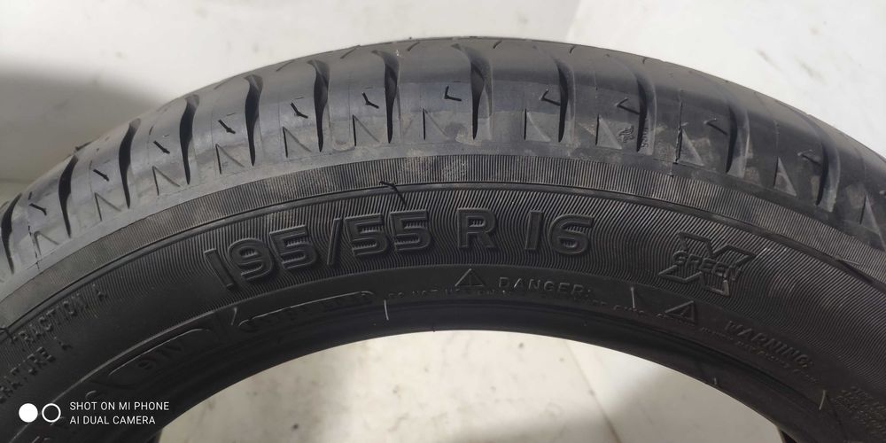 Opony 195/55R16 MICHELIN lato ENERGY SAVER + plus 2szt jak NOWE 4szt