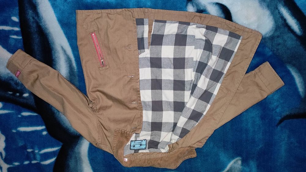 Brązowa kurtka retro na 5 lat r.110 marki joules wiosna jesień