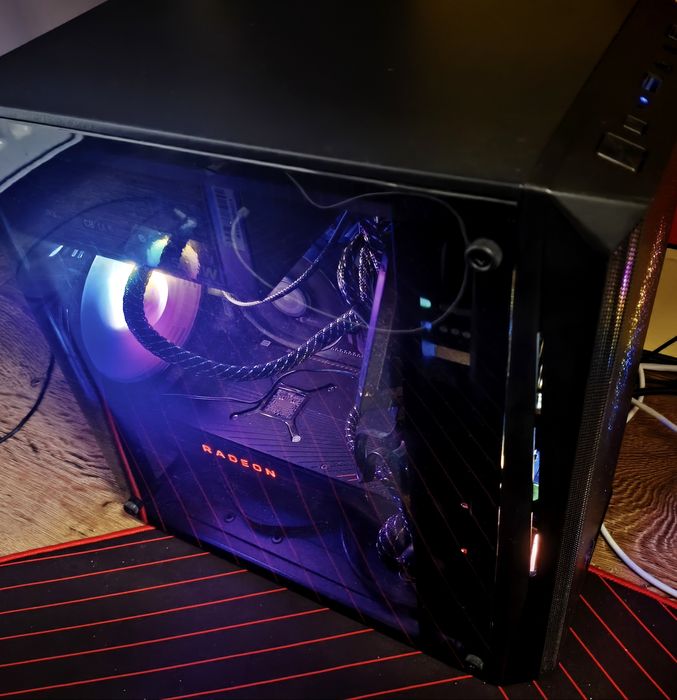 Komputer do Grania Radeon 5700Xt Ryzen 5 16GB win 11 pro