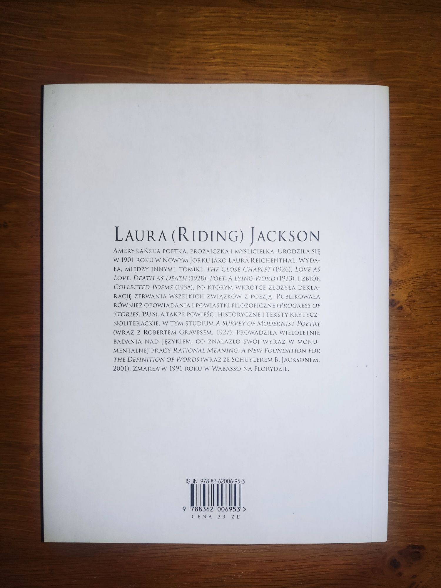 "Korona dla Hansa Andersena" Laura (Riding) Jackson nowa książka