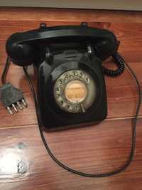 Telefone vintage/antigo, preto