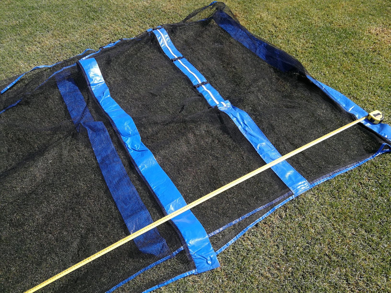 Siatka do trampoliny duza na 8 slopkow 2x5.2m