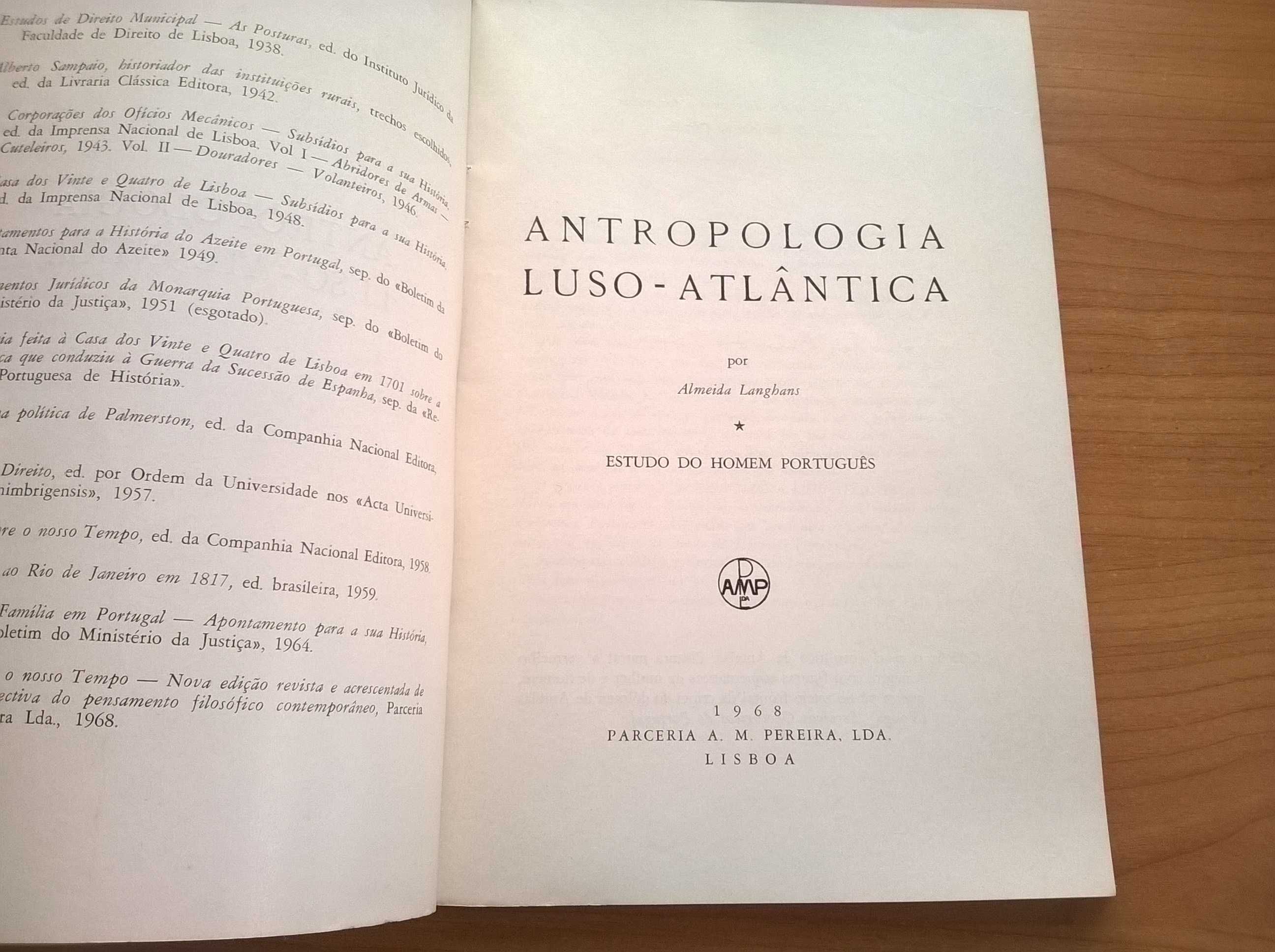 Antropologia Luso-Atlântica - Almeida Langhans