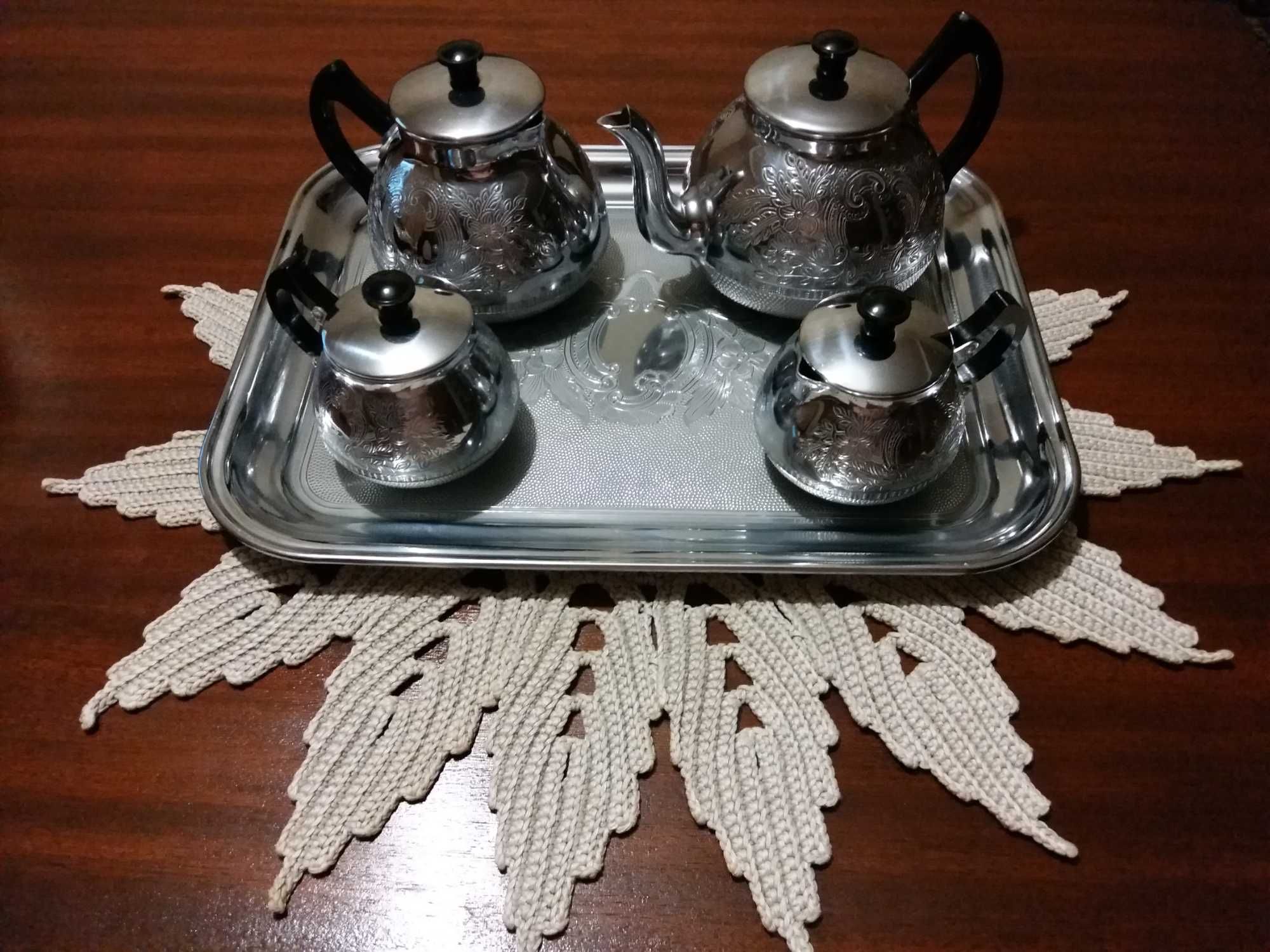 Винтажный чайно-кофейный сервиз со знаком качества СССР