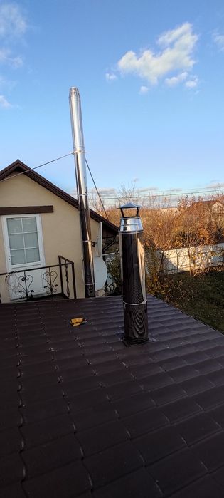 Димоходи, Дымоходи,Труби утеплені сауни буржуйки