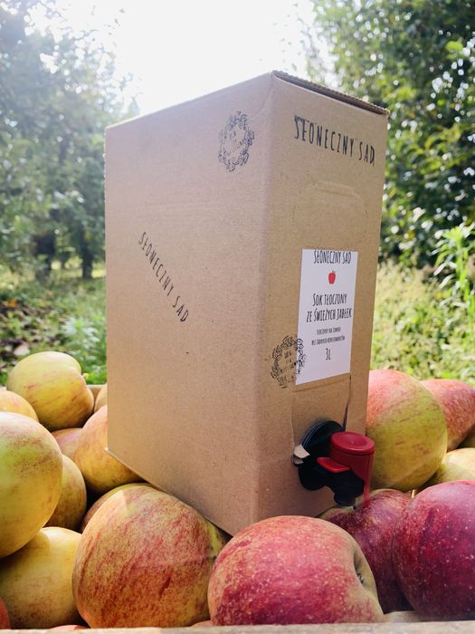 Sok tłoczony z jabłek 3l - Słoneczny Sad