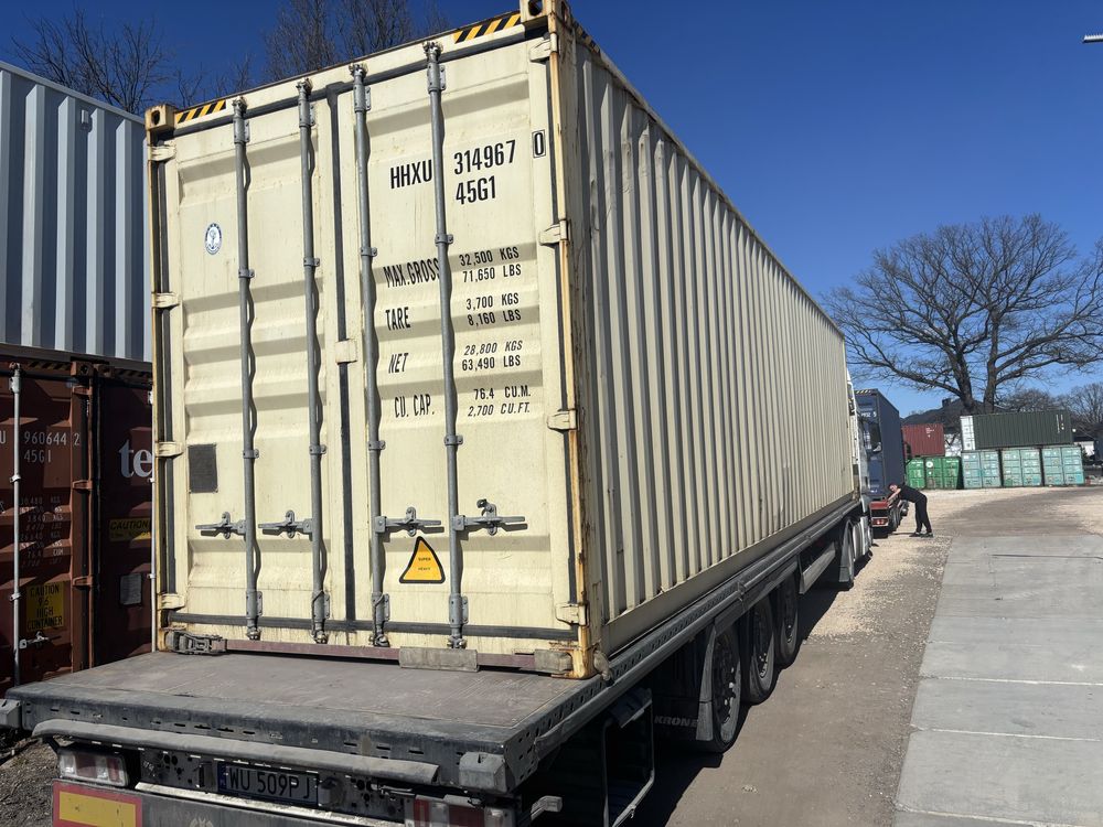 Kontener morski 40hc 2022