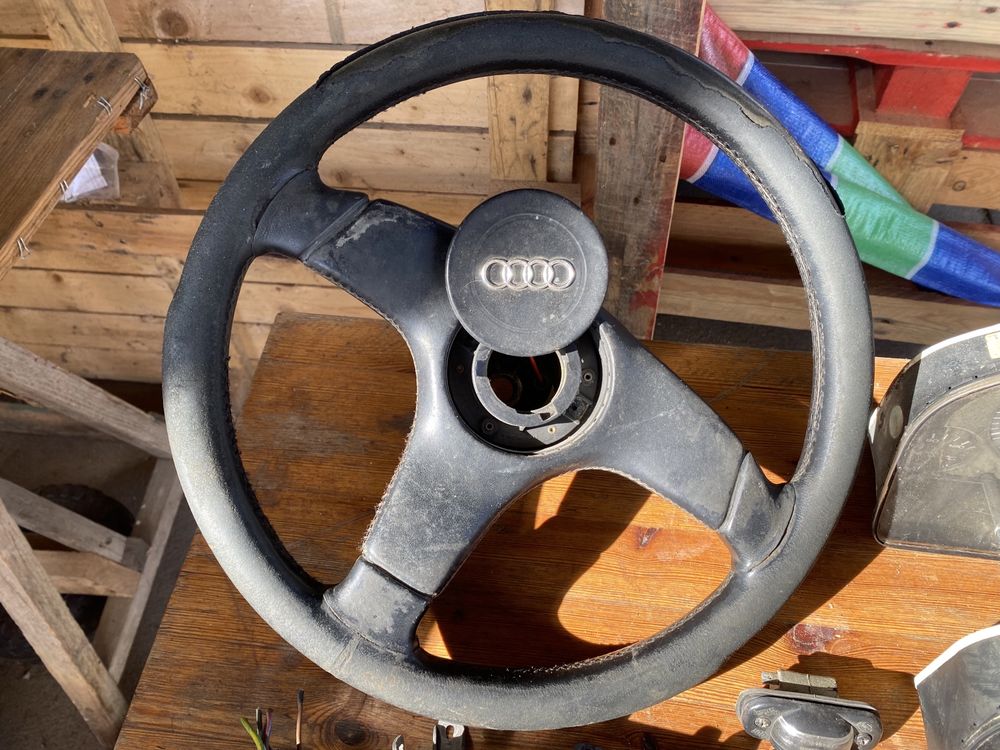 Peças Audi 80 B3 Volante RS2, quadrante, faróis hella etc..|USADO