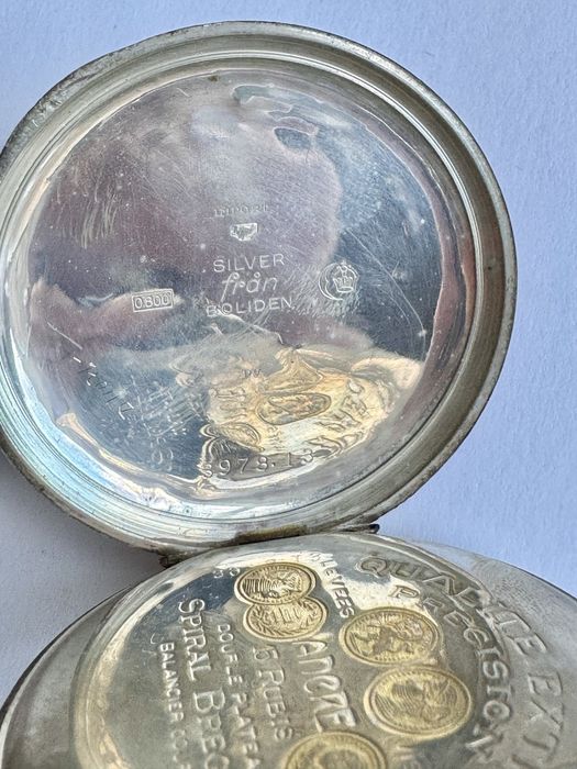 Продам карманные часы серебро