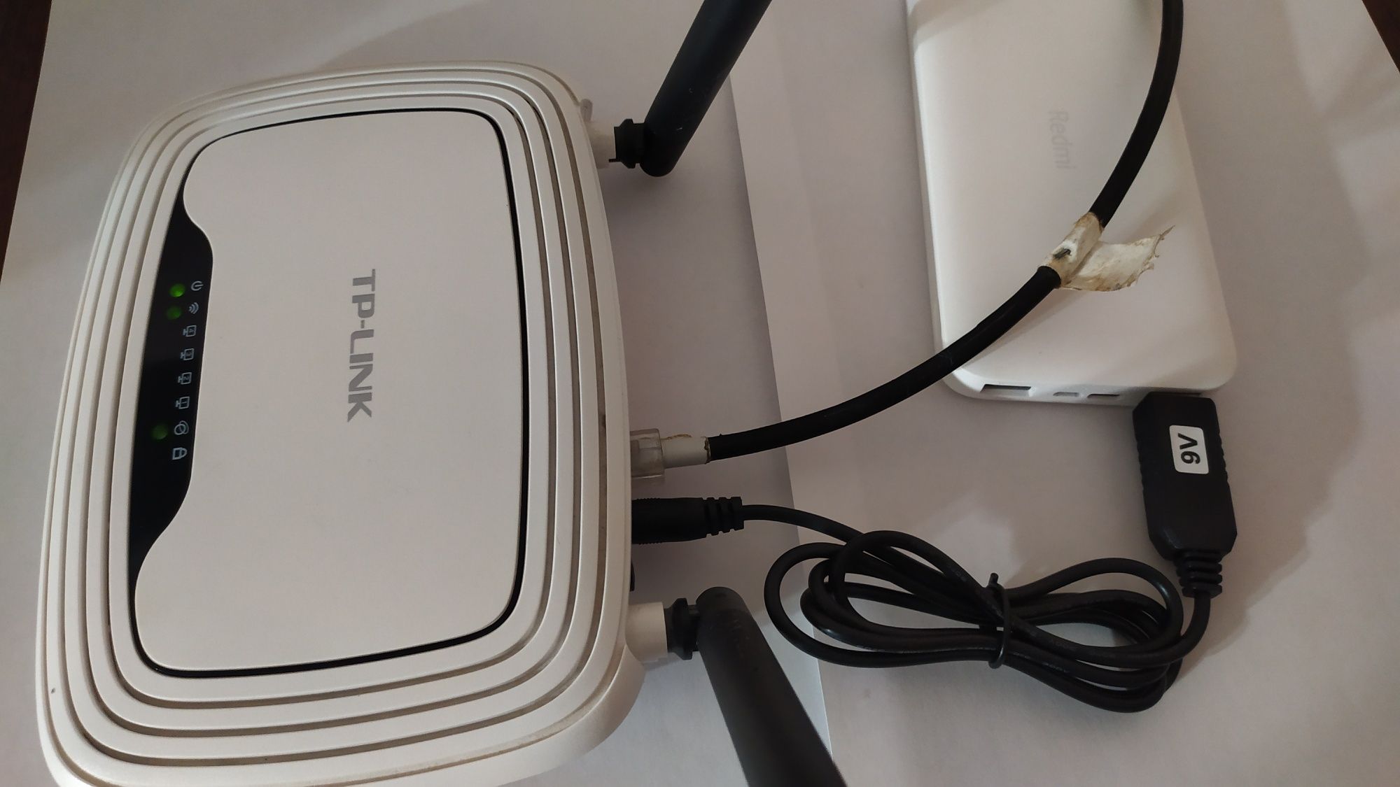 Кабель USB DC 9v 5.5x2.1 для роутера модему від Powerbank