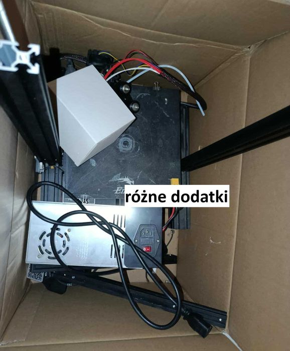 Drukarka 3D Ender 3 z dodatkami