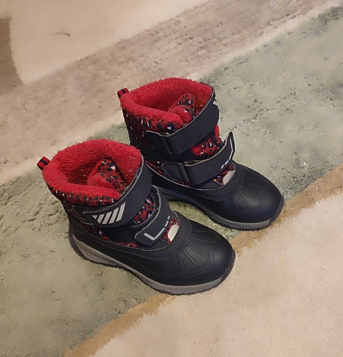 Buty zimowe śniegowce dziecięce 27