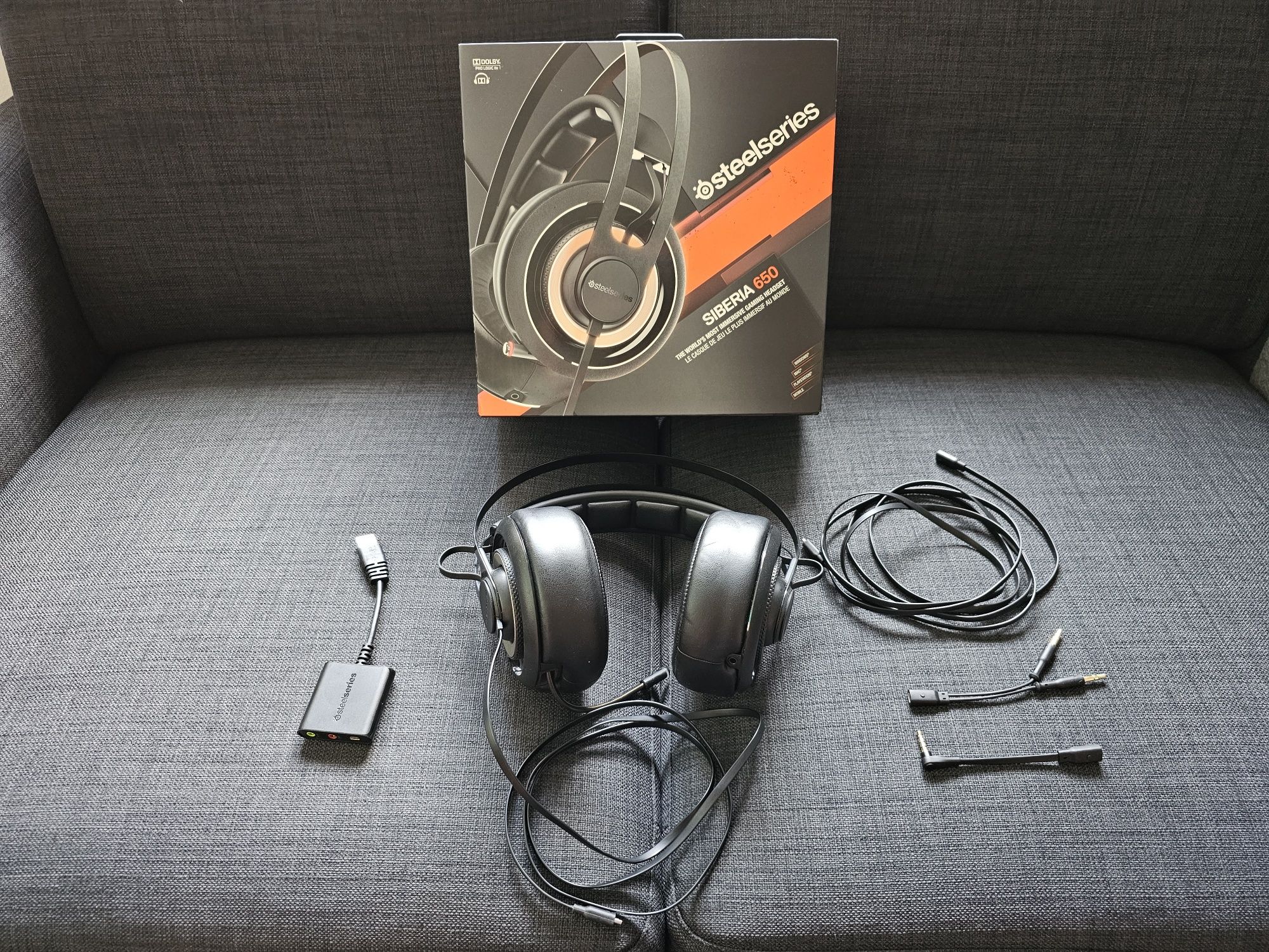 Auscultadores Steelseries Siberia 650 (Preto)