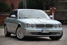 Jaguar Xj Super V8 Auto do ślubu i inne okazje - piękny, morski kolor
