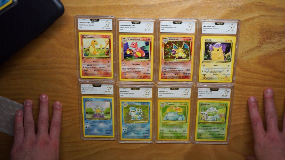 PCA Charizard, Blastoise, Venusaur // 1st Ed. Pikachu, Charmander, etc