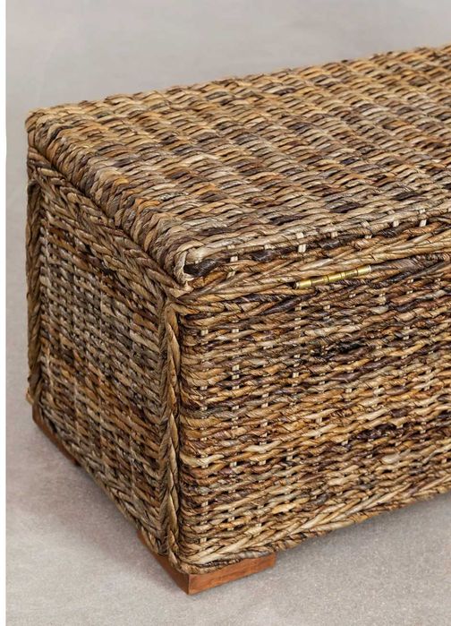 Baú - Banco - arrumação madeira / bench with storage - new