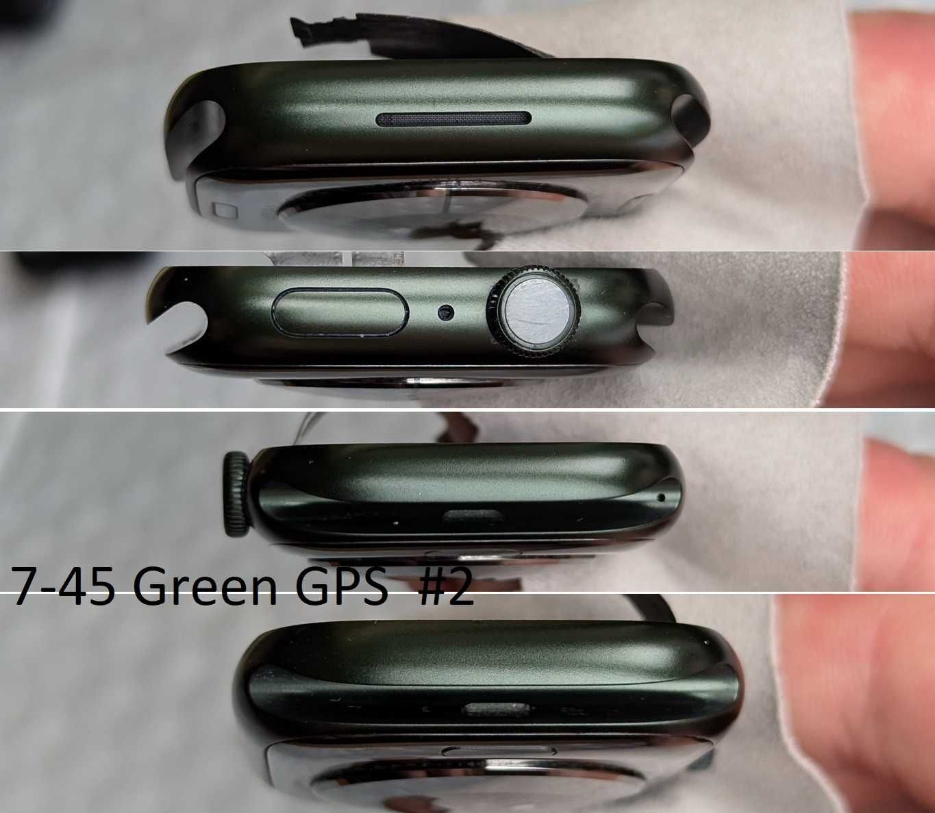 Заднє скло задник Apple Watch 7 45 LTE / GPS корпус шлейфи екран