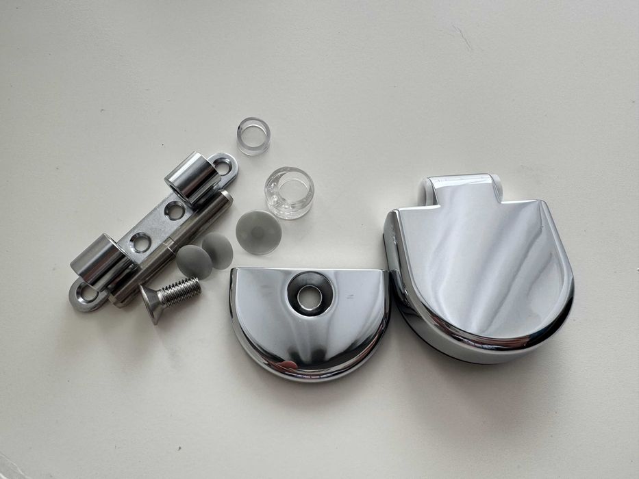 Zawias drzwiowy do drzwi szklanych Eliga 85 x 15 mm