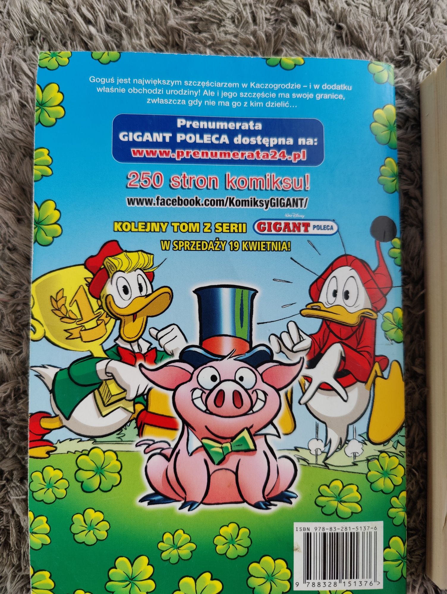 Komiks Gigant poleca Szczęśliwy traf i Amazońska pułapka