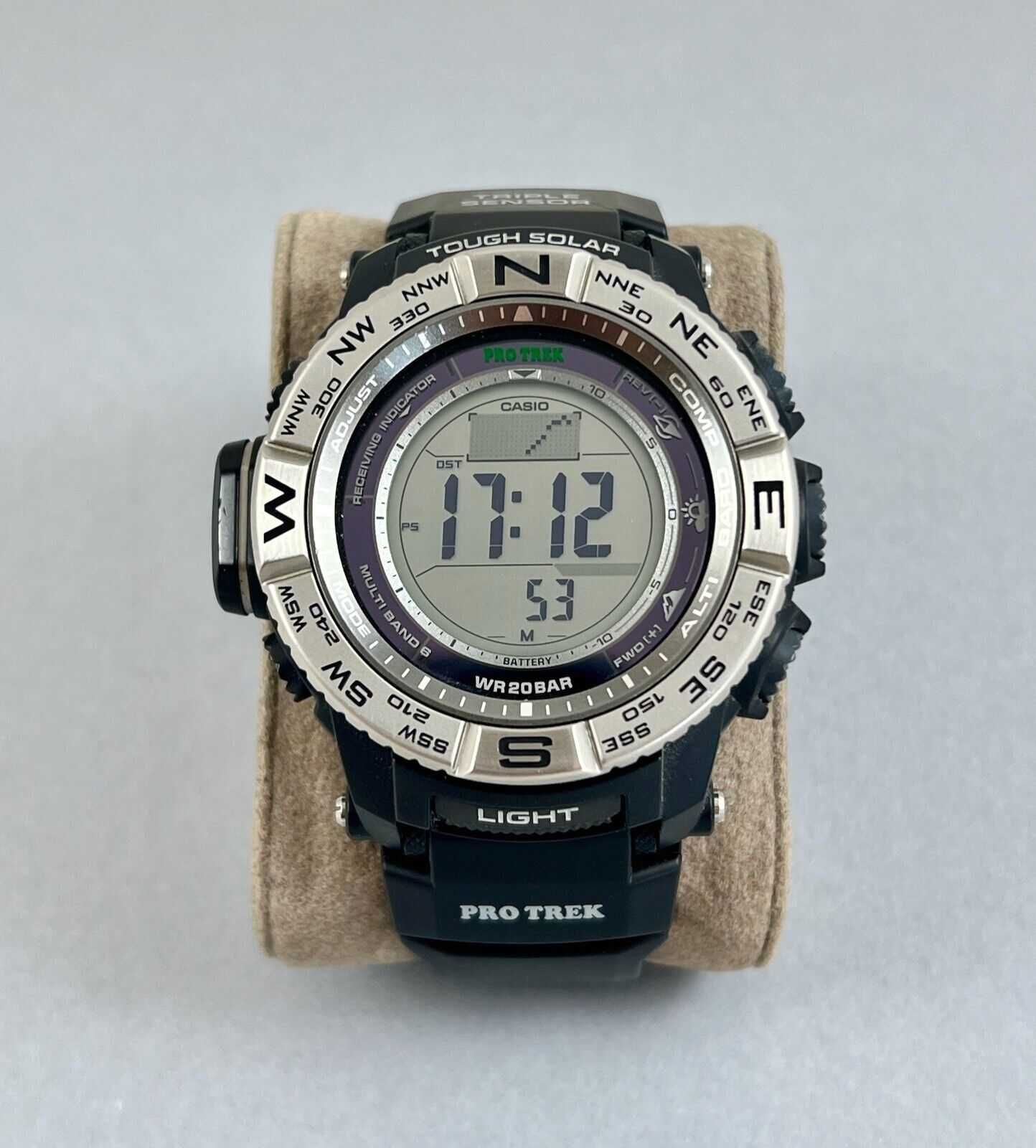 Casio Protrek PRW-3500-1CR наручные туристические часы с солнечной