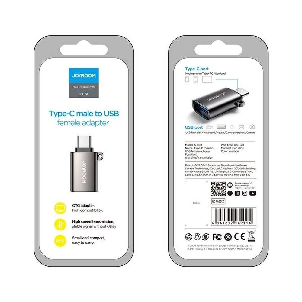 Adapter Typ-C Na Usb 3.0 Joyroom