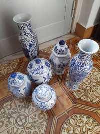 Porcelanas jarras açucareiro e outros