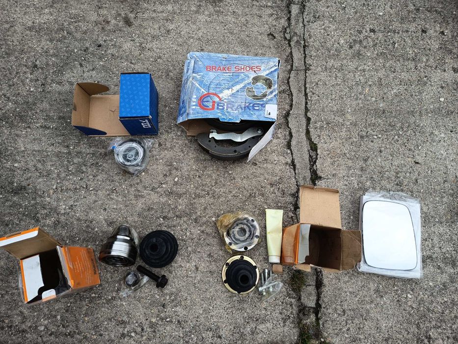 Komplet części VW T4 przeguby rozrzad łożysko szczęki lusterko