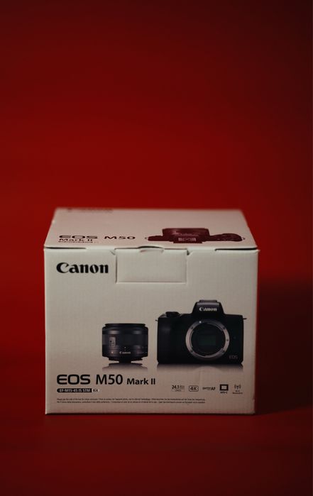 Canon EOS M50 Mark II + об’єктив, cумка і комплект