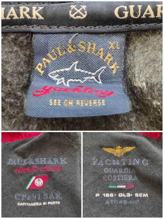 XL Paul&Shark оригінальні чоловіча флісова кофта