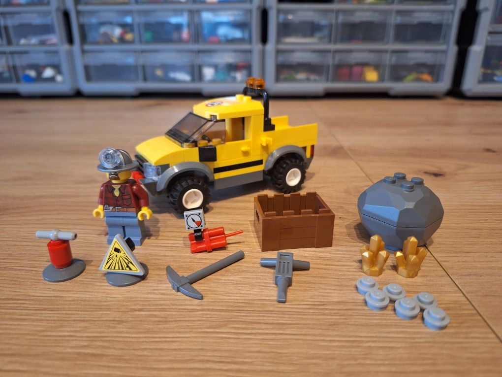 Lego City - 4200 - Górniczy wóz terenowy + instrukcja