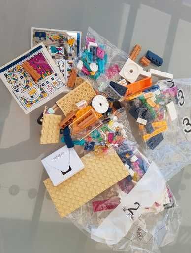 Loja de estilos da Andrea - Lego Friends Só um saco aberto, completo