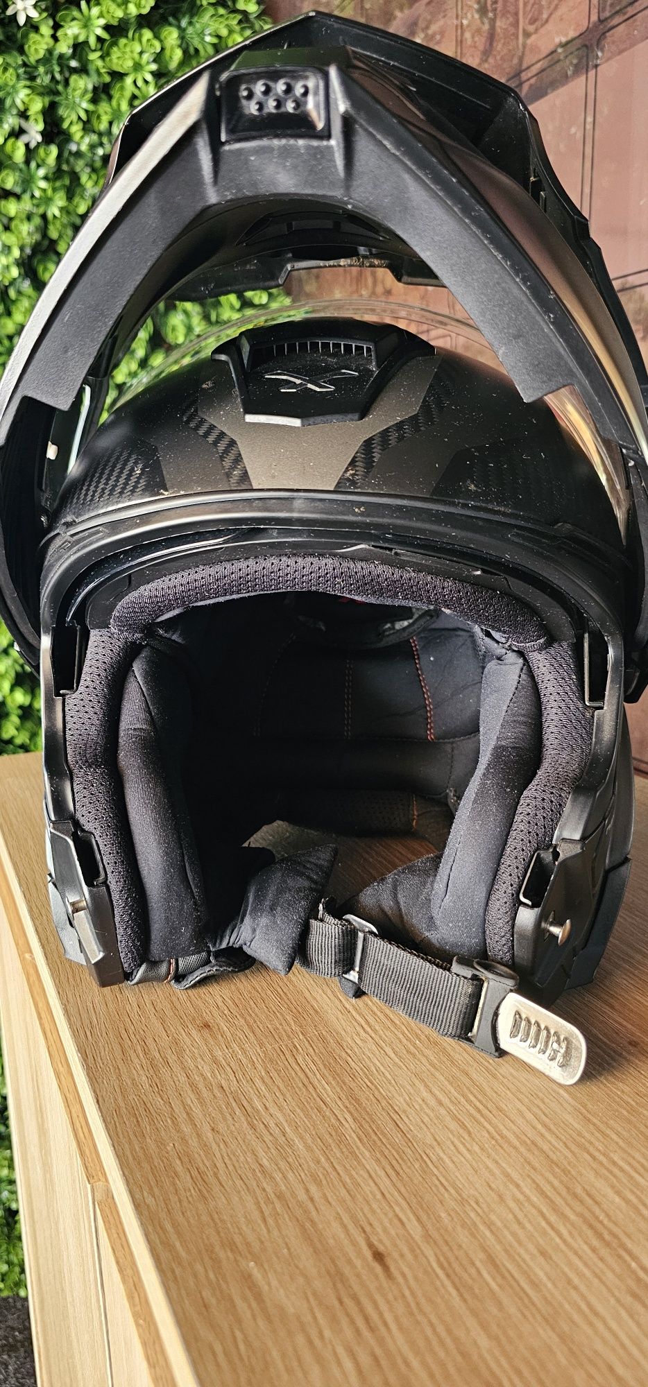 Nexx vilijord em carbono + intercom sena