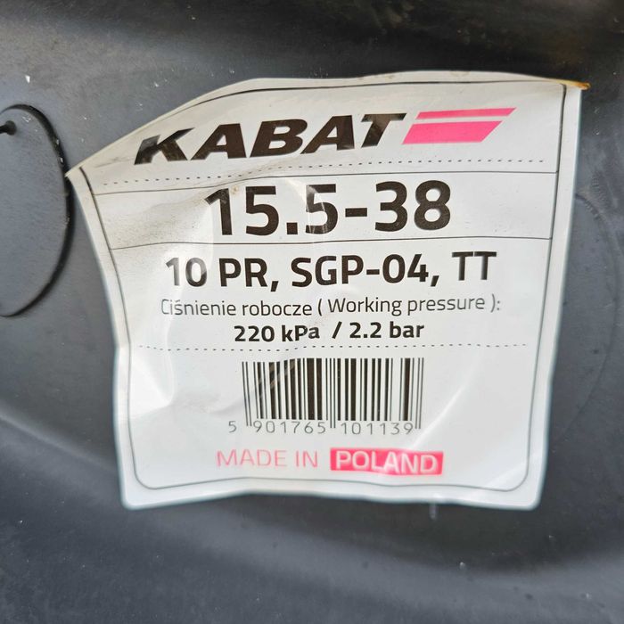 Opona 15.5-38 Kabat Petlas RADIAL Nowa Gwarancja