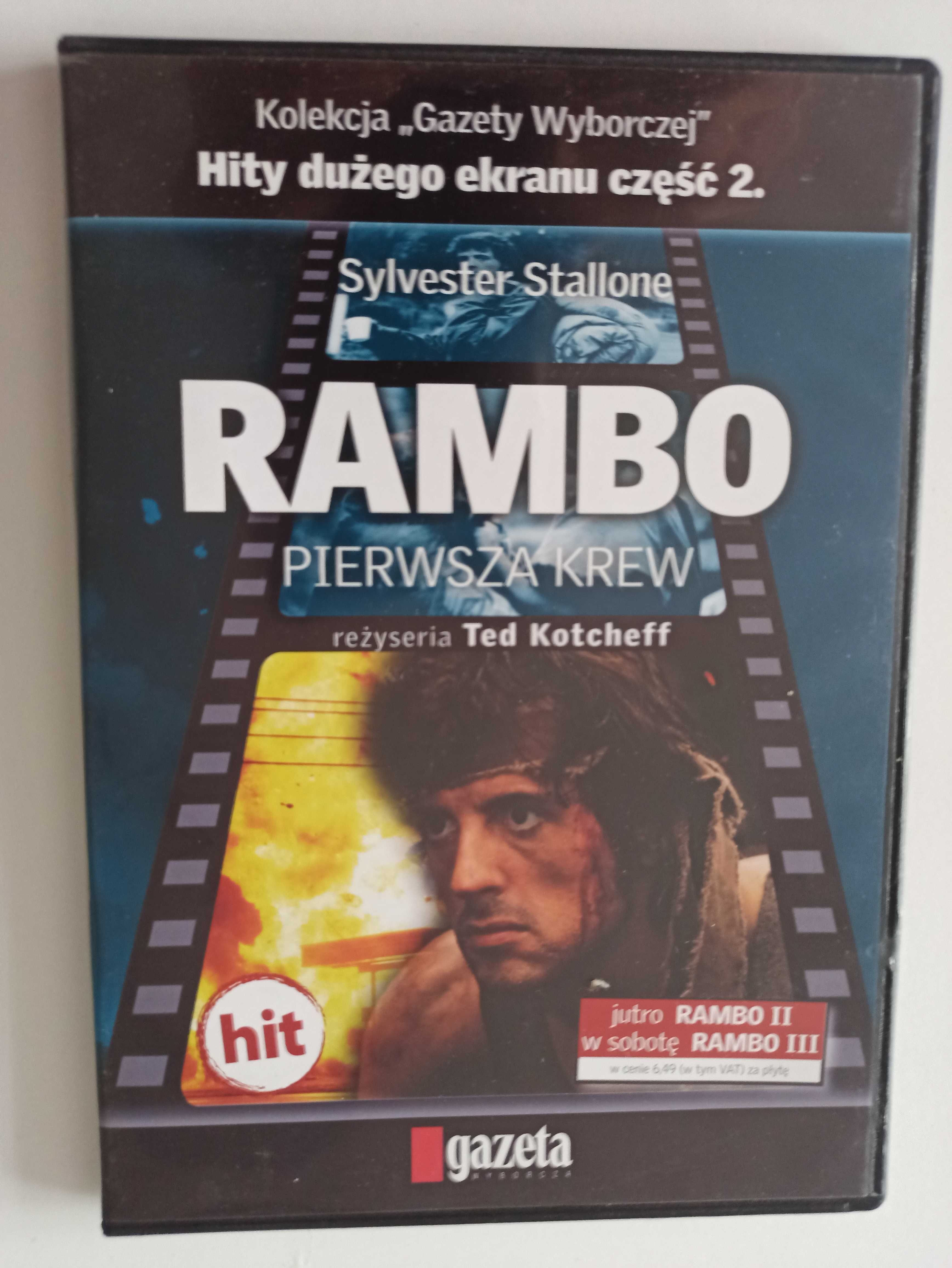 Rambo - Pierwsza Krew + Terminator - Dzień sądu 2x filmy DVD