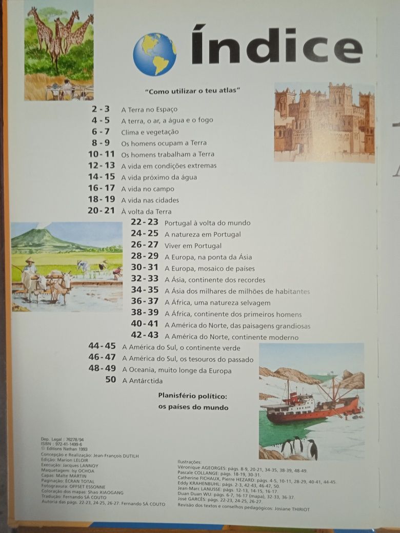 Atlas à volta da terra