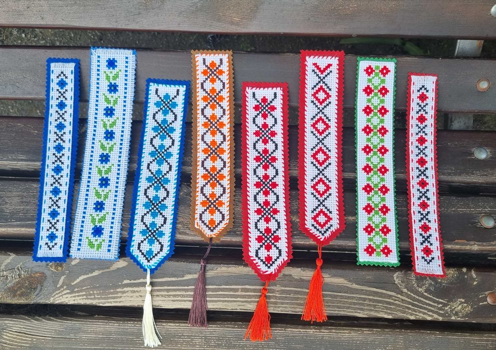 Вишиті закладки,  обереги. Оновлення осортименту. Ручна вишивка