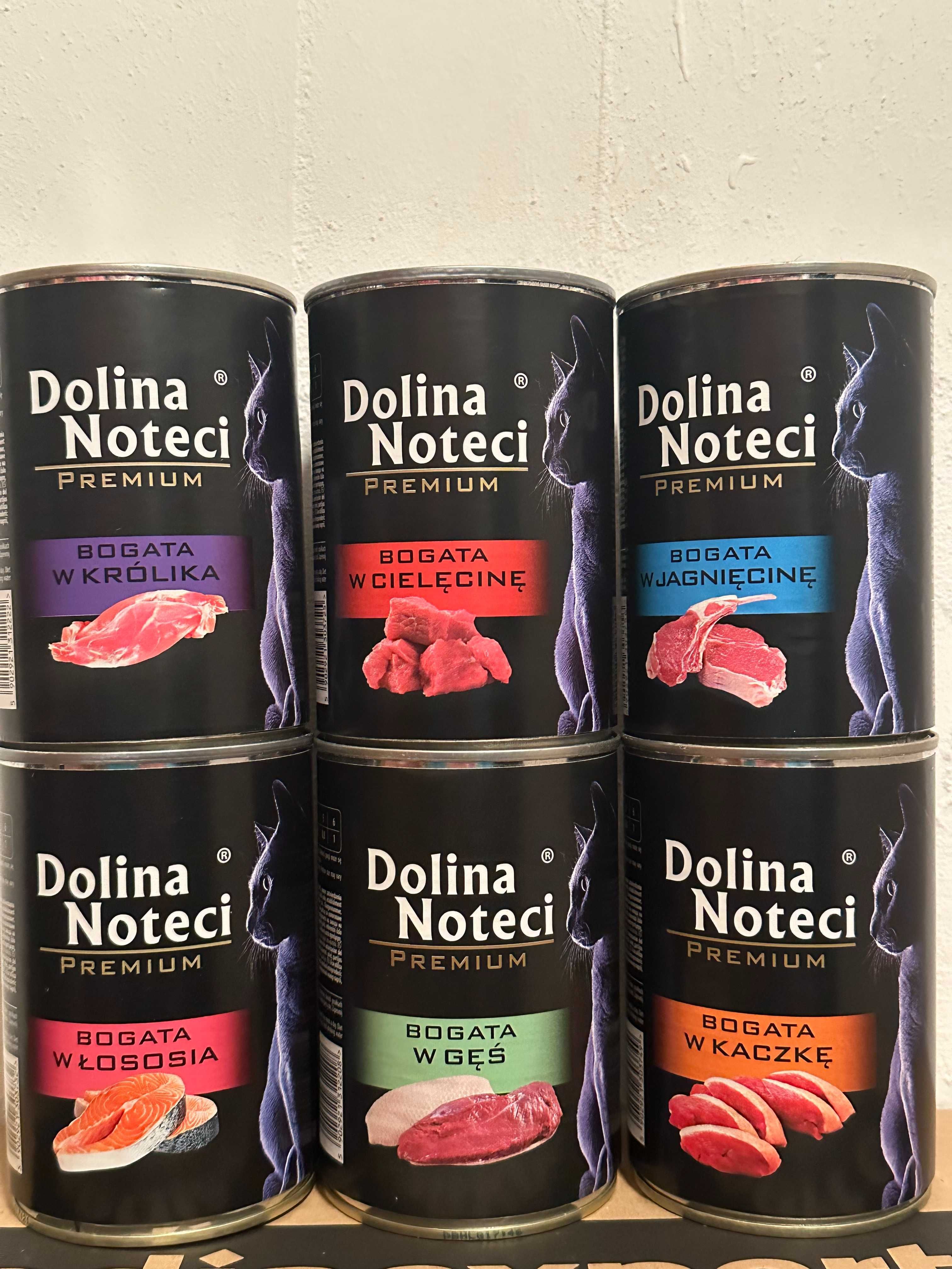 DOLINA NOTECI Premium mokra karma dla kota MIX 400gram x24