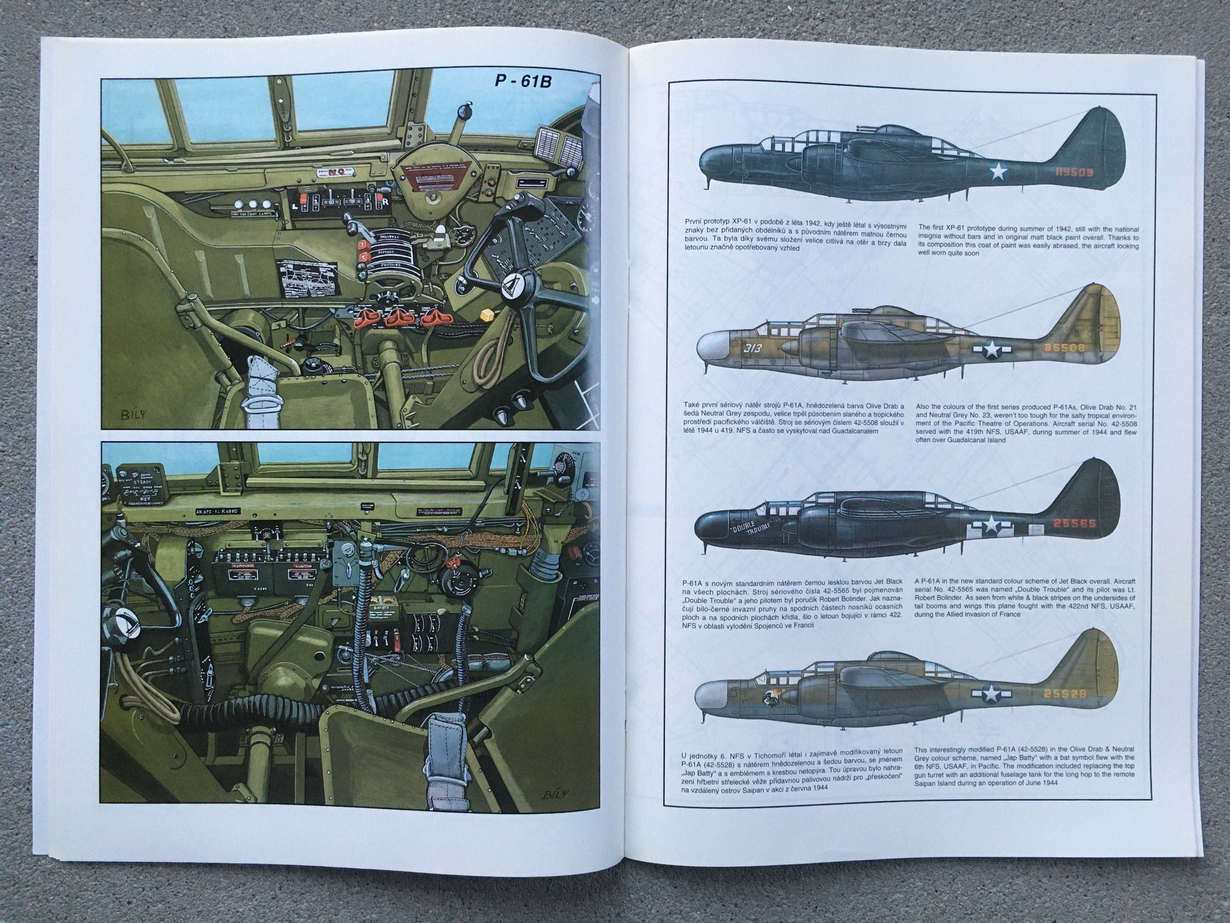 Monografia Northrop P-61 Black Widow stan jak nowy