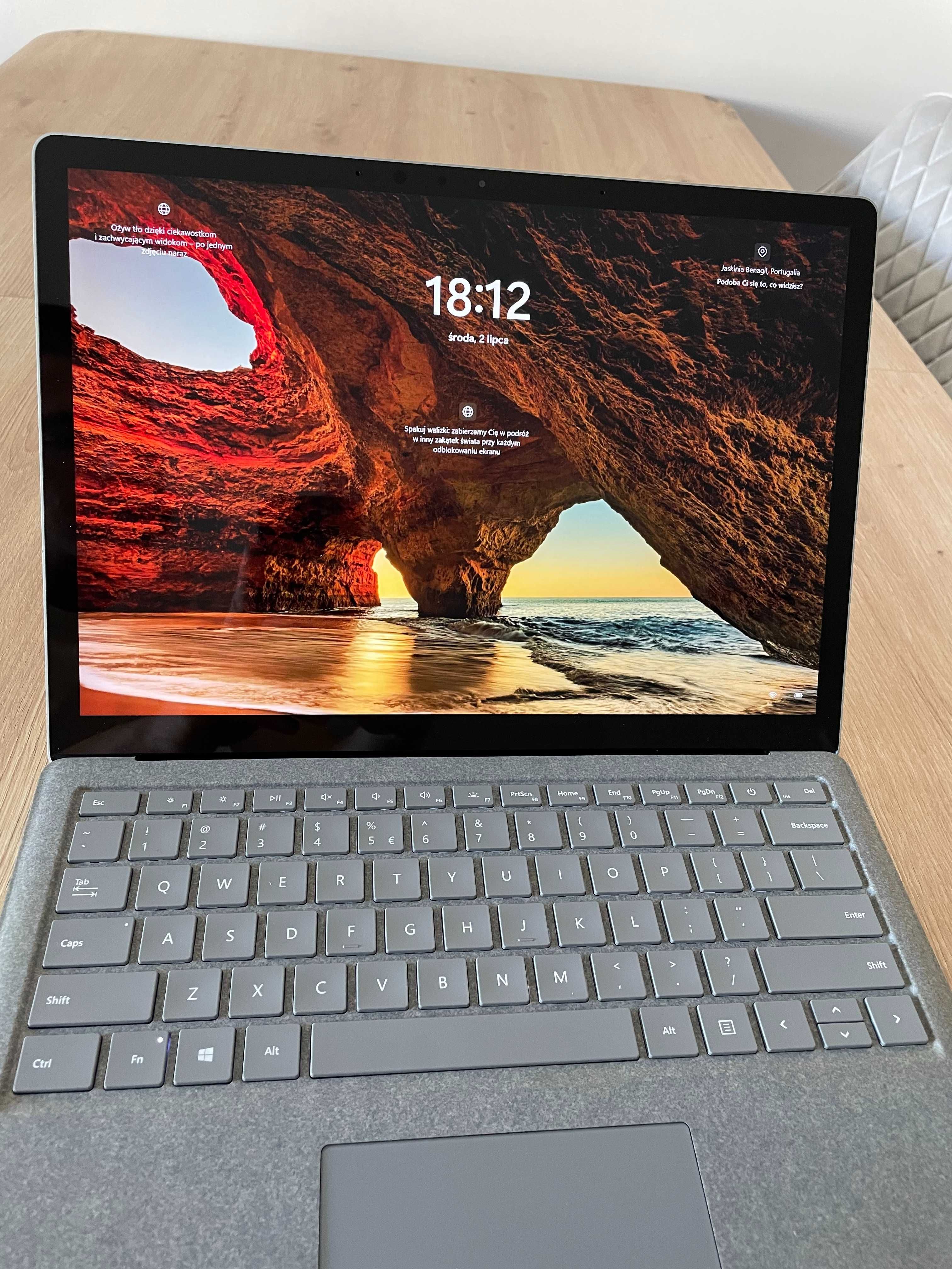Microsoft Surface Laptop 2 z dotykowym ekranem