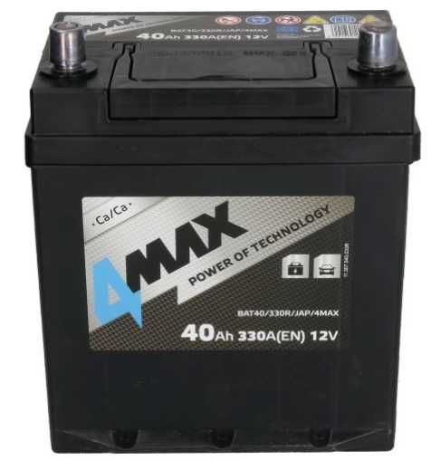 Akumulator JENOX 4MAX 12v 40ah 330a P+ lub L+ Radom , 3 lata gwarancji