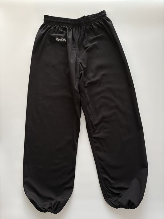 Czarne spodnie do Kung-Fu Karate Kwon 180 cm
