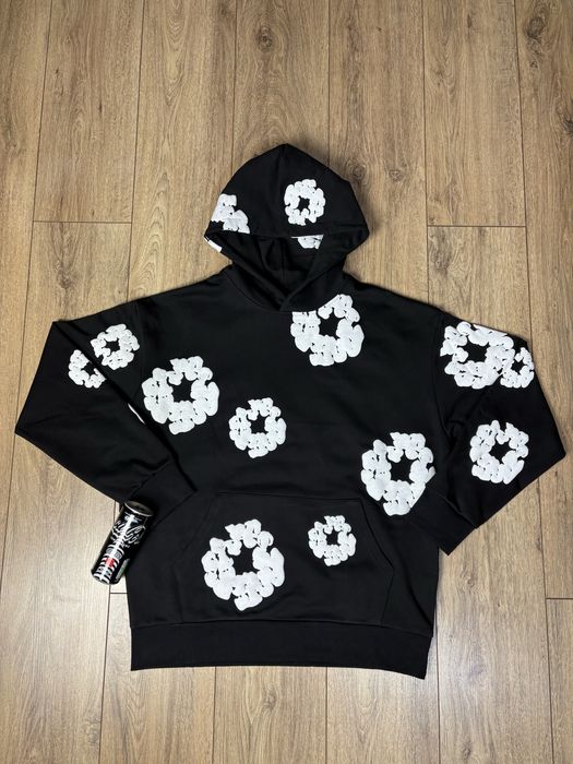 Denim Tears The Cotton Wreath Sweatshirt (Black) (Bluza)