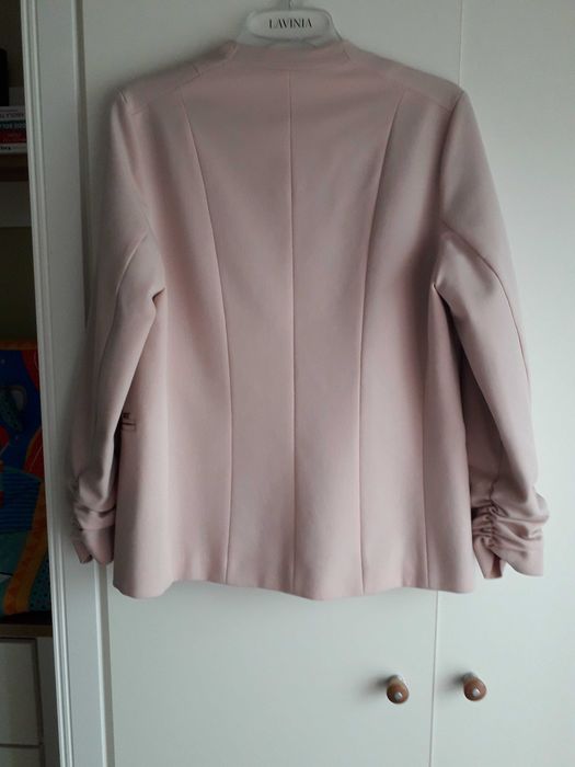 Marynarka pudrowy róż 38