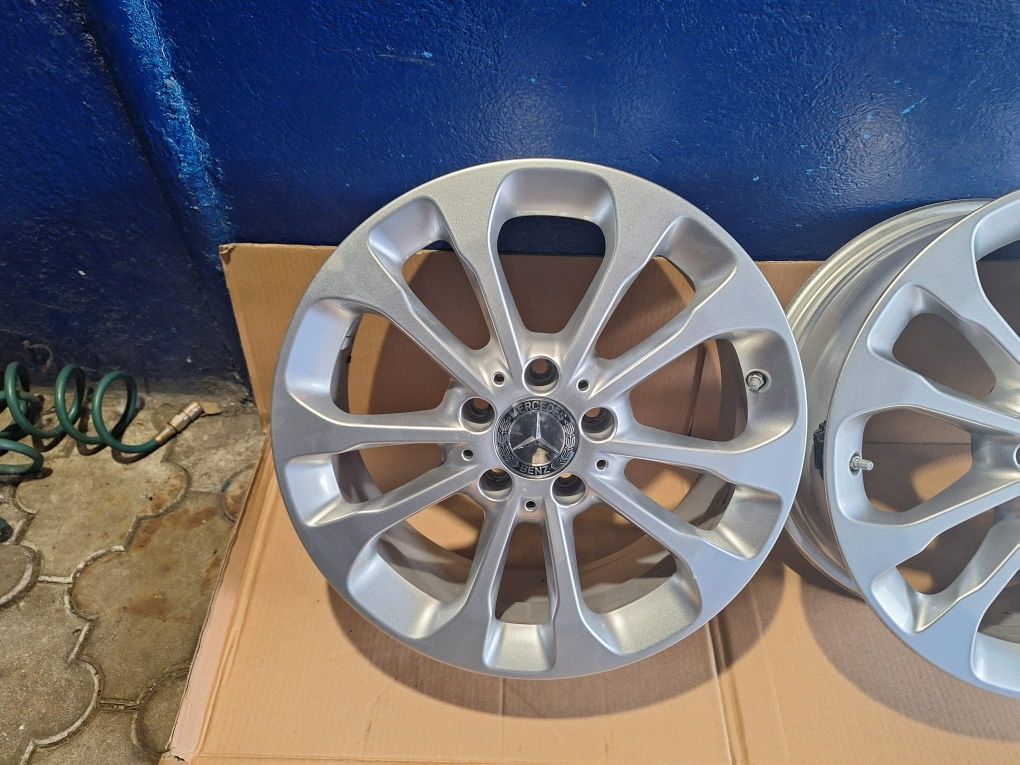 Alufelgi R17 5×112 Mercedes bdb stan + czujniki