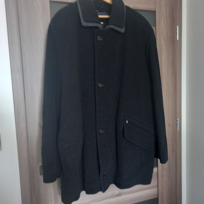 Męska zimowa kurtka z flauszu PANTEX w rozmiarze 54.