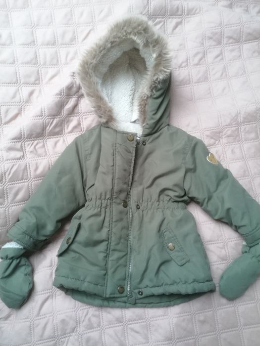 Kurtka zimowa r. 80 khaki