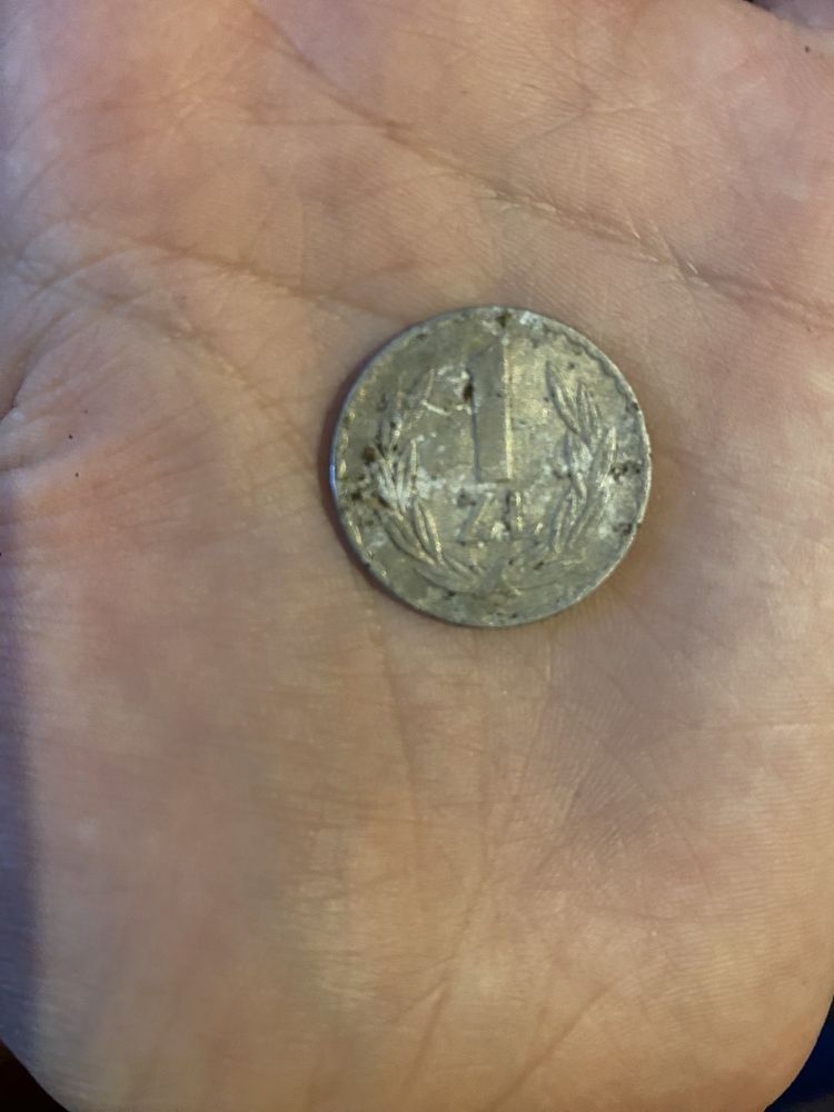 Moneta 1 zł z 1974 roku