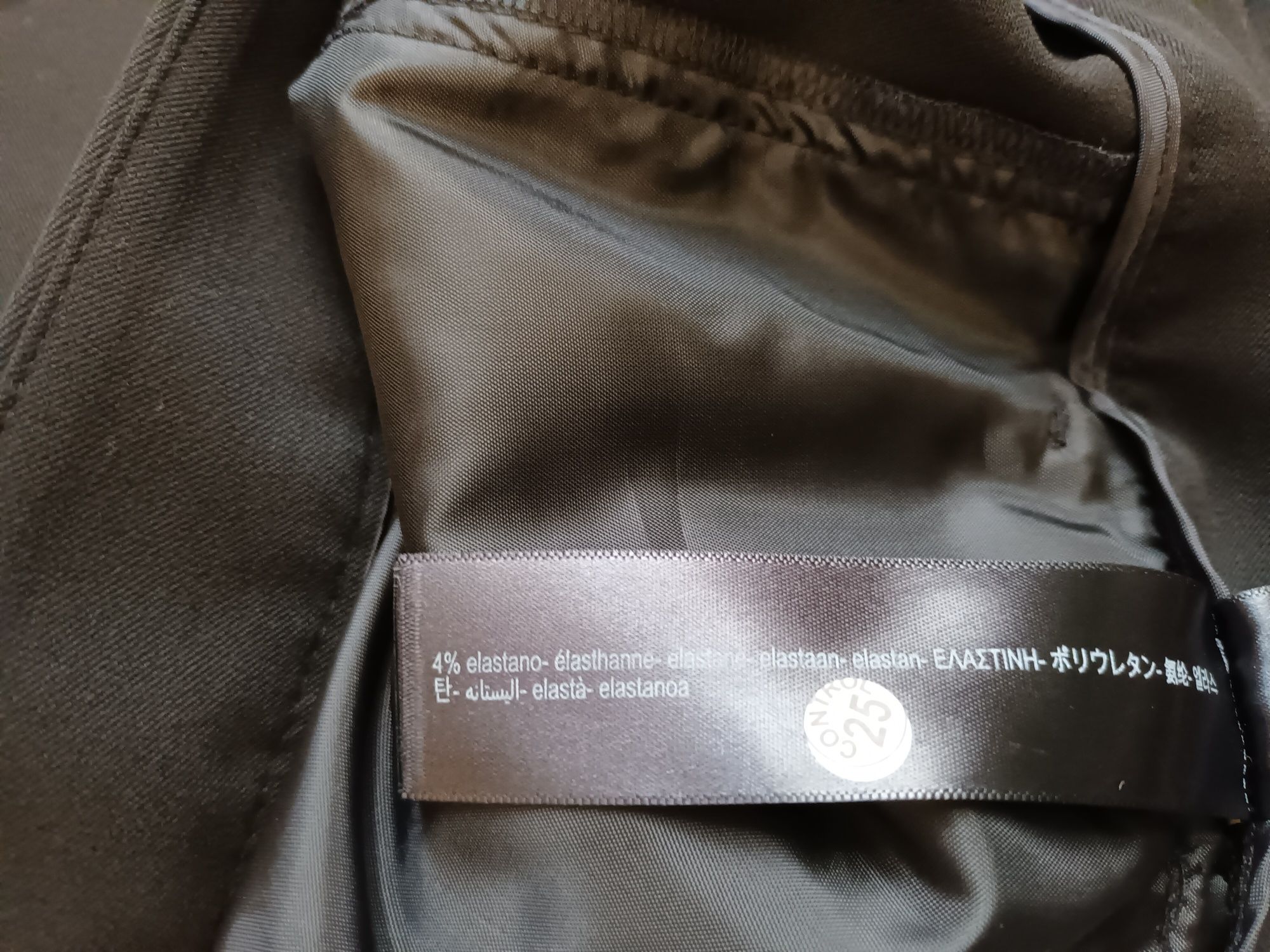 Spodnie cargo straight Massimo Dutti